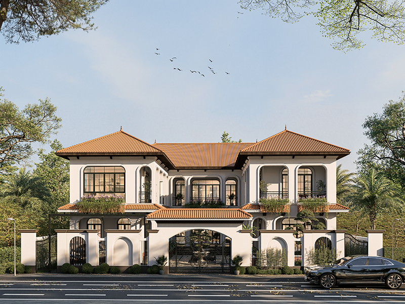 Mẫu biệt thự 2 tầng 13