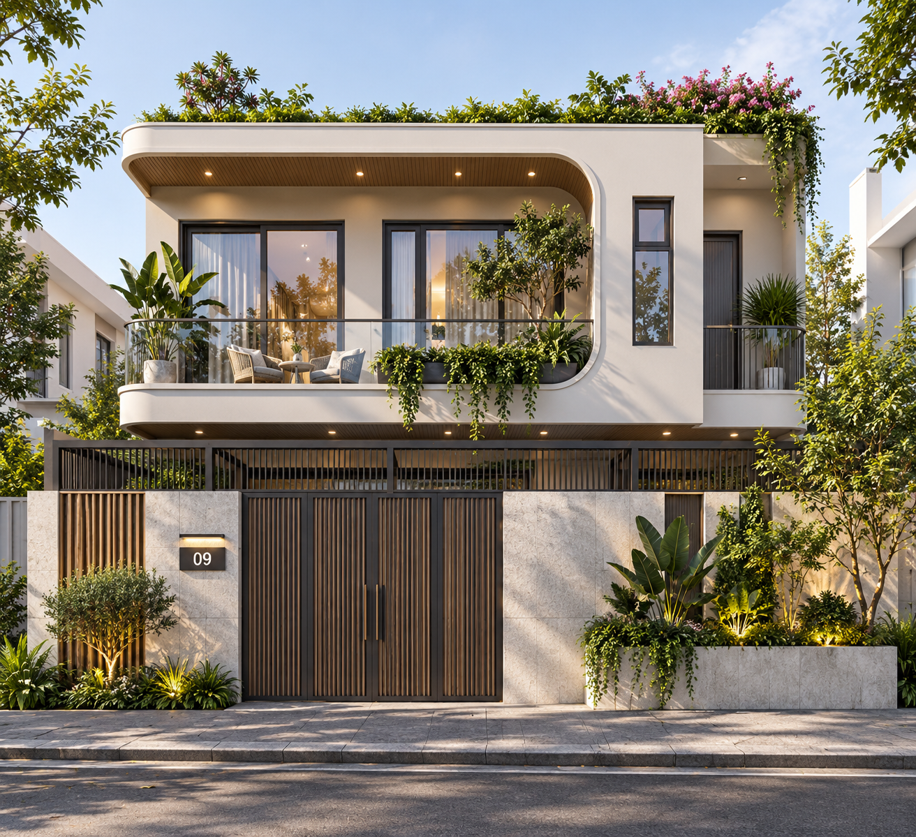 Nhà phố 2 tầng 160m2 tiện nghi tại Hà Nội 